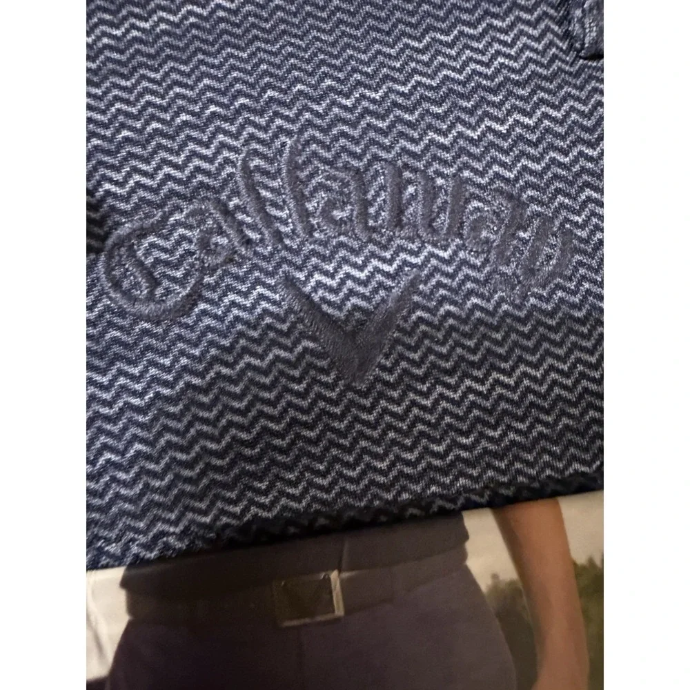 Callaway Performance Golf Short Blue Men's 34 Athletic Stretch Opti-Dri Logo